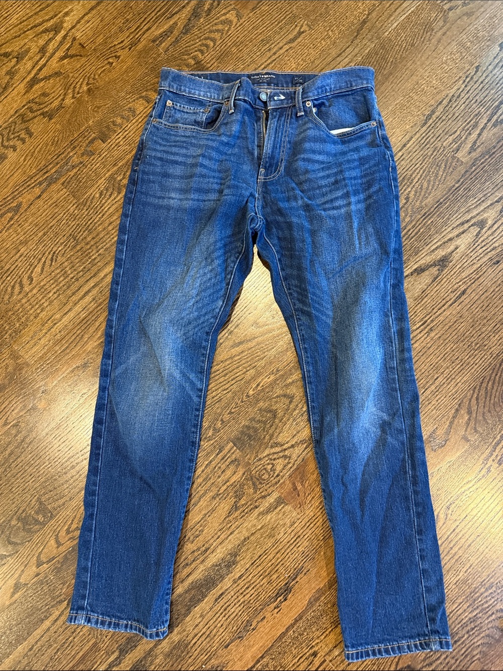 Lucky Brand Men's Slim Straight Jeans - Blue Denim